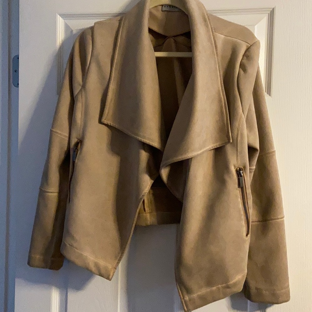 Tan suede jacket